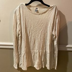 Old navy tan long sleeve